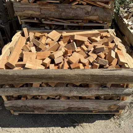 Cutie deșeuri lemn de fag pentru foc